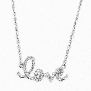 925 sterling silver Love necklaces 