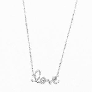 925 sterling silver Love necklaces - 副本
