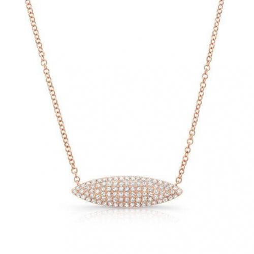 925 sterling silver micro pave white cz lip shape choker necklaces for fashion girl