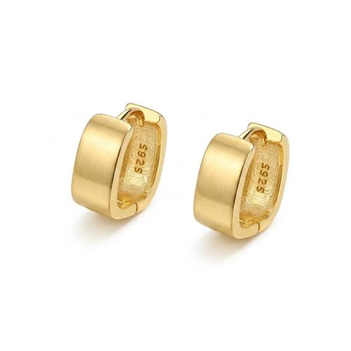 Hip hop style chunky thick hoop ear